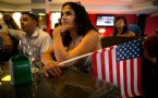 American Expats Gather To Watch Coverage Of The US Presidential Elections