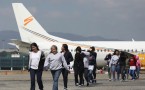 Deported Guatemalan Immigrants Arrive On ICE Flight from U.S 
