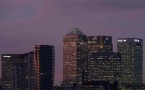 General Views Of The Canary Wharf Financial District
