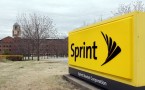 In front of the Sprint Nextel operational headquarters in Kansas.