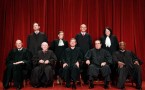 Members of the U.S. Supreme Court take picture on Sept. 29, 2009.